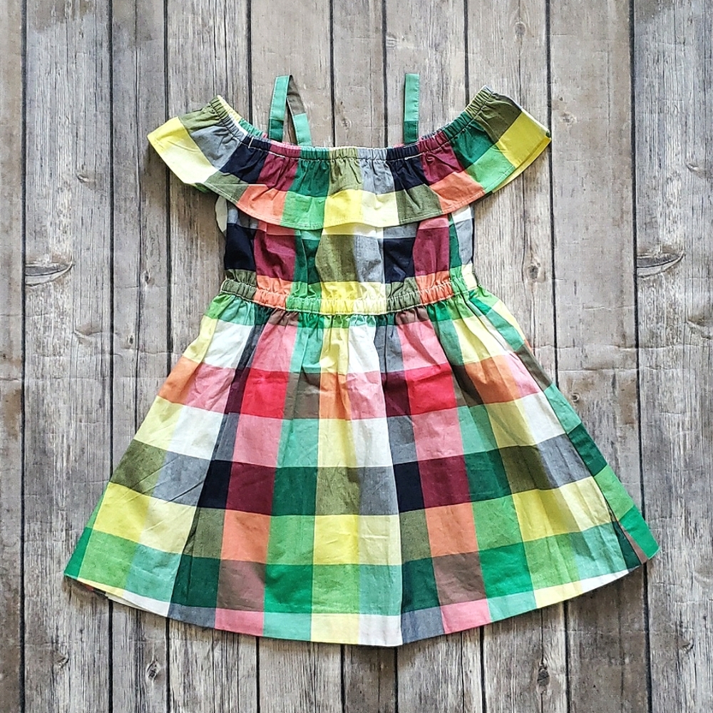 EUC Janie & Jack Baby Girls Off-The-Shoulder Dress - Picture 2 of 8